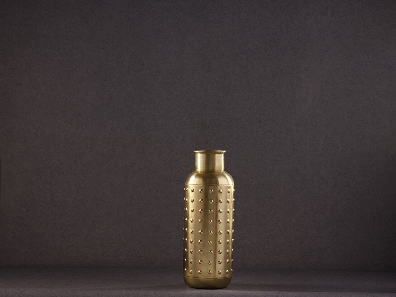 İron Hand Plnt W Pnc B Ma3845 Gold  Vazo Standart - Gold