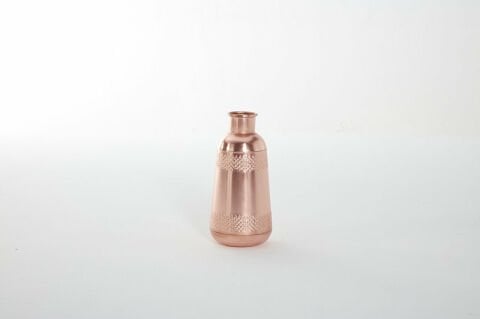 İron Flower Pot Small Ma6361 Gold Vazo Standart - Rose Gold