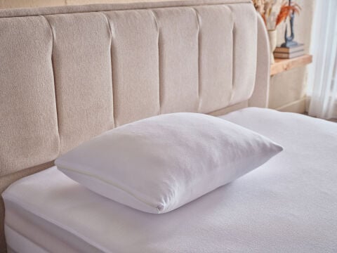 Sleepline Sıvı Geçirmez Yastık Alezi Beyaz - 50 x 70 cm
