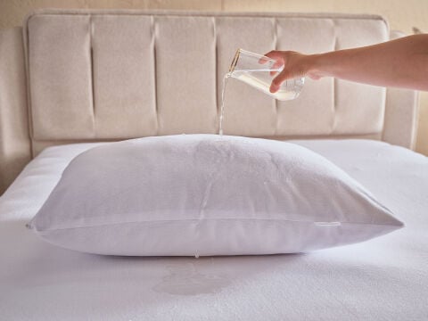 Sleepline Sıvı Geçirmez Yastık Alezi Beyaz - 50 x 70 cm