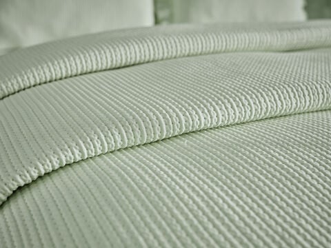 Romance Lumella Yatak Örtüsü Tek Kişilik - Mint Yeşili
