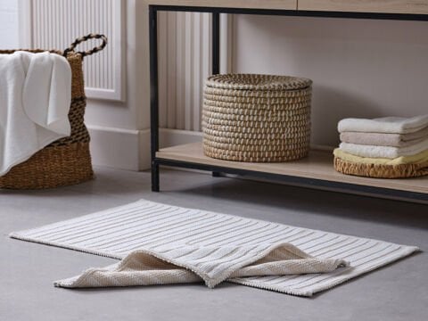 Banyo Paspası Liva Krem - Vizon