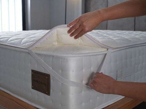 Festival Yün Kapitoneli Alez 180 x 200 cm - Beyaz