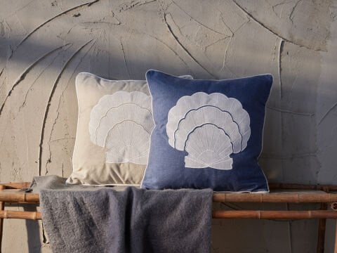 Alesta Kırlent Kılıf 30 x 50 cm - Bej
