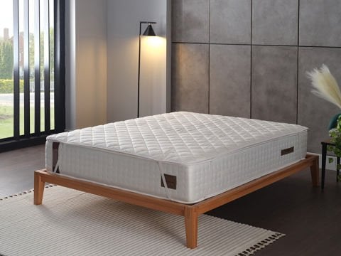 Festival Bambu Kapitoneli Alez 140 x 200 cm - Beyaz