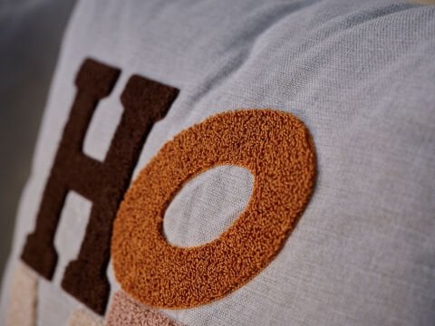 Home Kırlent Kılıfı 50 x 50 - Ekru