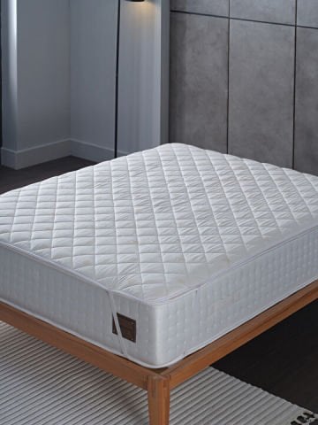 Festival Yün Kapitoneli Alez 140 x 200 cm - Beyaz