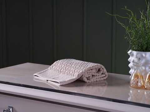 Luxury Yüz Havlusu 50 x 90 cm - Vizon