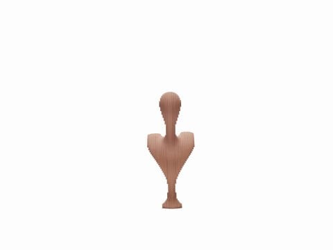 Bolero Riva Ahşap Dekoratif Bust