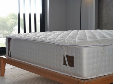 Festival Pamuk Kapitoneli Alez 120 x 200 cm - Beyaz