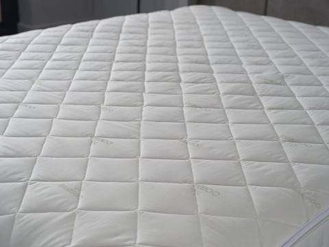 Festival Bambu Kapitoneli Alez 200 x 200 cm - Beyaz