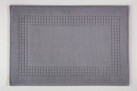 Mira Ayak Havlusu Gri - 50 x 80 cm