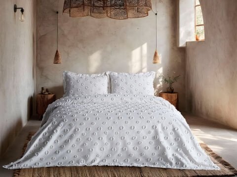 Polina Yatak Örtüsü Çift Kişilik - TAŞ