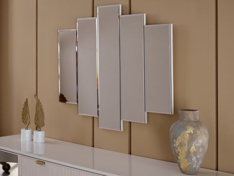 Rosita Elips Metal Dekoratif Obje Standart