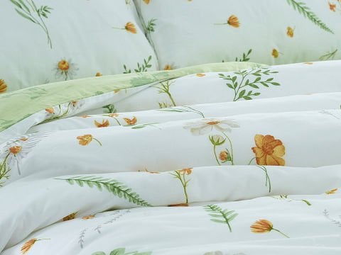 Festival Garden Nevresim Takımı Çift Kişilik - Yeşil