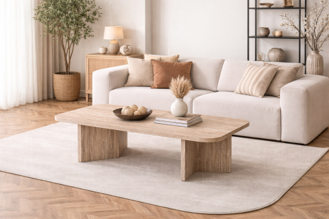 Dante Orta Sehpa Traverten