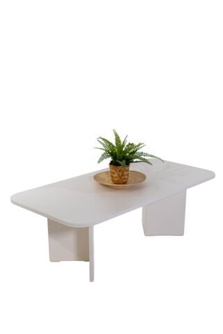 Dante Orta Sehpa Opak Ekru