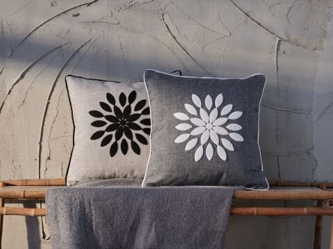 Sunny Kırlent Kılıfı 50 x 50 - Beyaz