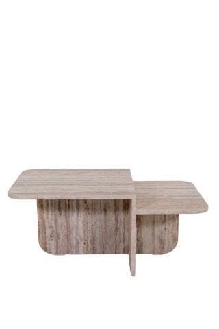 Livia Orta Sehpa Traverten