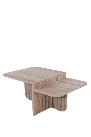 Livia Orta Sehpa Traverten