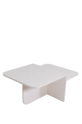 Livia Orta Sehpa Opak Ekru