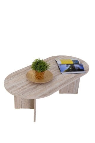 Vetra Orta Sehpa Traverten