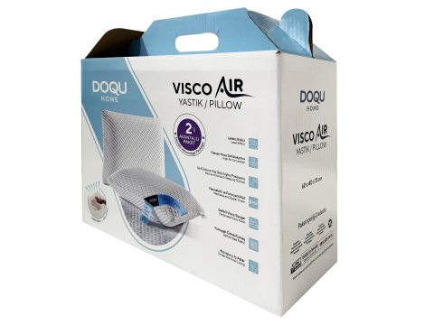 Visco Air Yastık 2'li Avantajlı Paket 60 x 40 cm - Beyaz