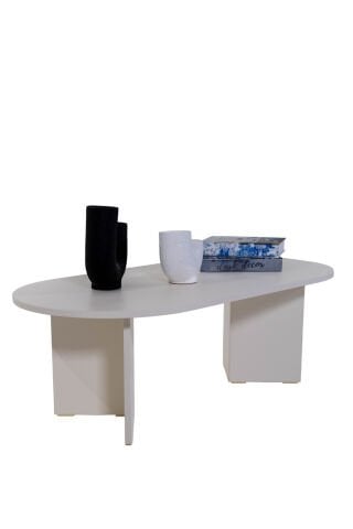 Vetra Orta Sehpa Opak Ekru