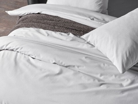 Pure Touch Nevresim Takımı Çift Kişilik - Açık Gri