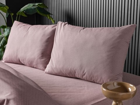 Pure Touch Nevresim Takımı Çift Kişilik - Gül Kurusu