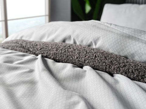 Pure Touch Nevresim Takımı Tek Kişilik - Koyu Gri