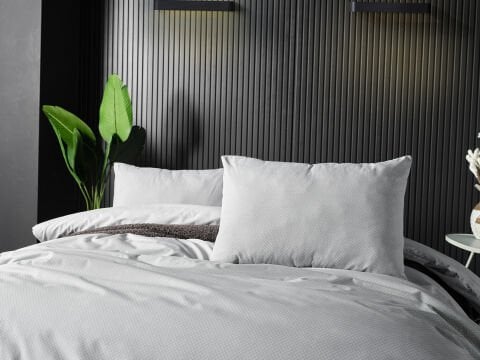 Pure Touch Nevresim Takımı Tek Kişilik - Koyu Gri