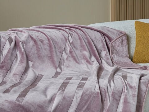 Embos Battaniye Perlina Çift Kişilik - Pudra