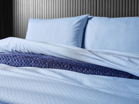 Pure Touch Nevresim Takımı Tek Kişilik - Mavi