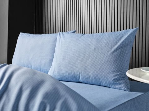 Pure Touch Nevresim Takımı Tek Kişilik - Mavi