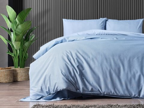 Pure Touch Nevresim Takımı Çift Kişilik - Mavi