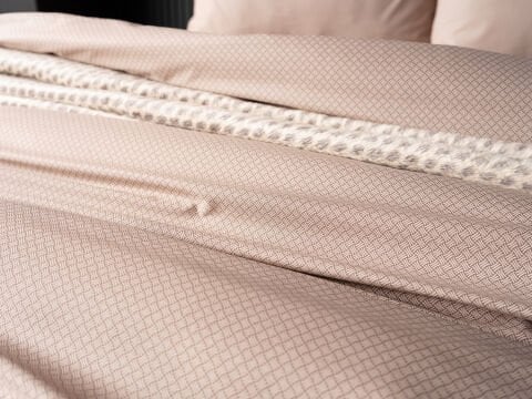 Pure Touch Nevresim Takımı Çift Kişilik - Kahve