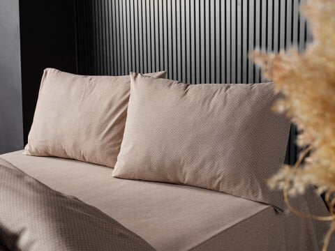 Pure Touch Nevresim Takımı Çift Kişilik - Kahve