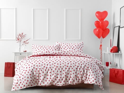 Ranforce Sweet Nevresim Takımı Tek King Size