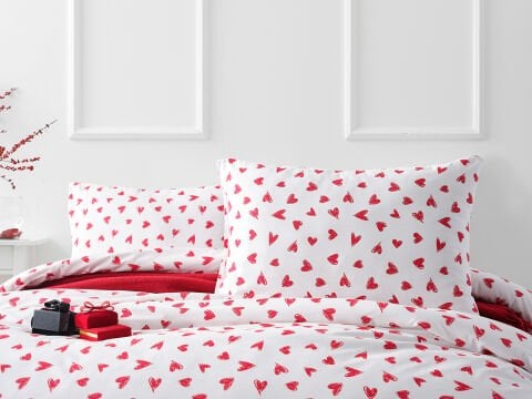 Ranforce Sweet Nevresim Takımı Tek King Size