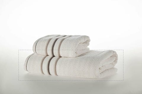 Prestige Line Banyo Havlusu Ekru - 90 x 150 cm