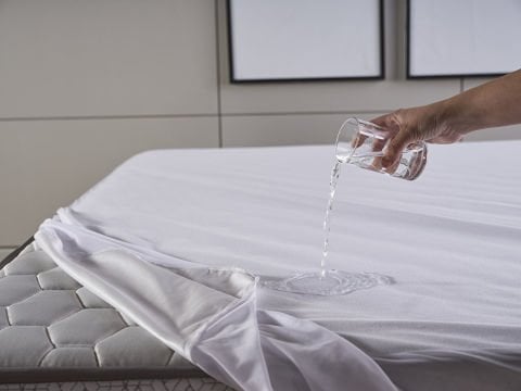 Perla Sıvı Geçirmez Fitted Alez 90 x 190 cm - Beyaz