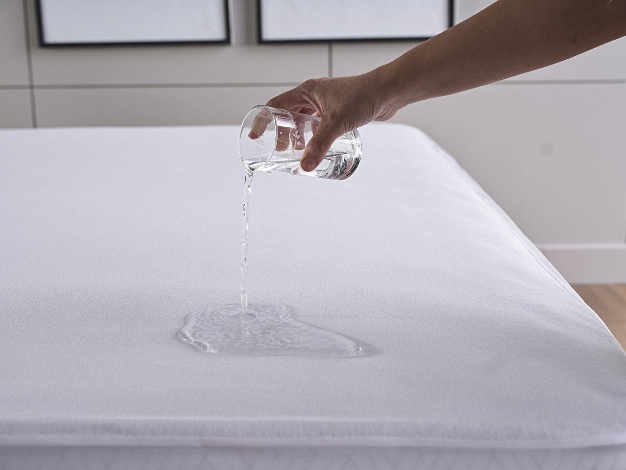 Perla Sıvı Geçirmez Fitted Alez 90 x 200 cm - Beyaz