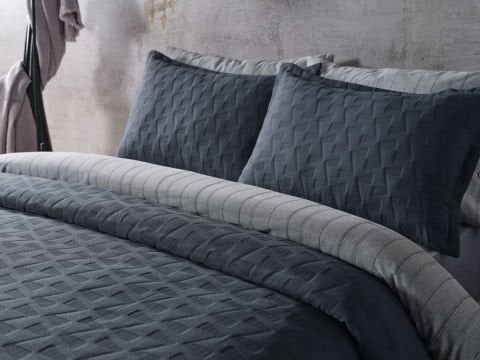 Arya Yatak Örtüsü Tek King Size - Antrasit