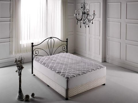 Comfyline Koruyucu Fitted Alez 90 x 190 cm - Beyaz