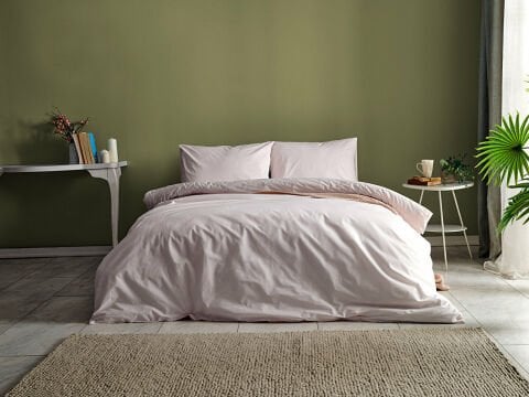 Dreamlife Nevresim Takımı Tek King Size - Pudra