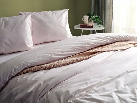 Dreamlife Nevresim Takımı Tek King Size - Pudra