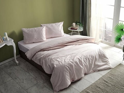 Dreamlife Nevresim Takımı Çift King Size - Pudra