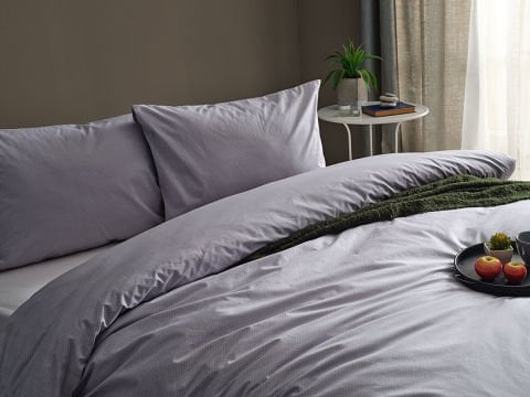 Dreamlife Nevresim Takımı Tek Kişilik - Gri