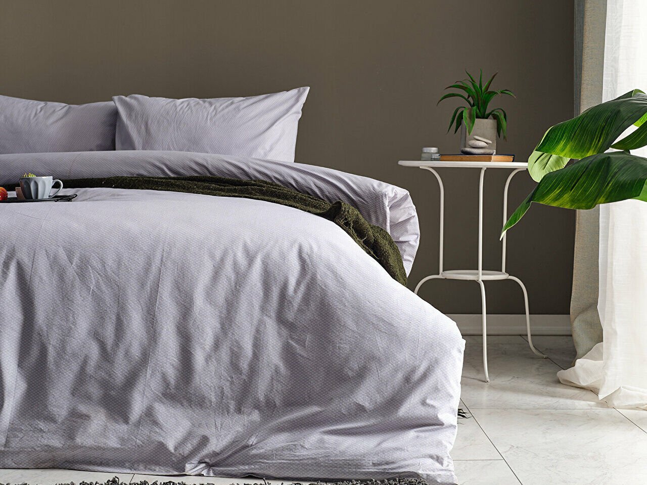 Dreamlife Nevresim Takımı Çift Kişilik - Gri